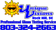 Unique Visions Custom Glass Tinting